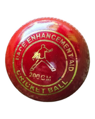 Pace Enhancement Aid Cricket Ball – 200 GM Red Leather Training Ball