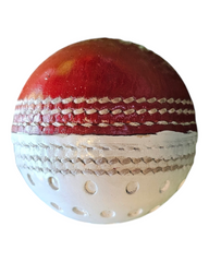 Red White Reverse Swing Cricket Ball