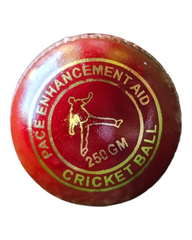 Pace Enhancement Aid Cricket Ball – 250 GM Red Leather Training Ball