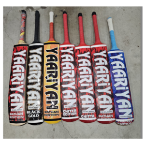 Yaariyan Tape Ball Cricket Bat Pathan, Chitta & Black Gold Editions