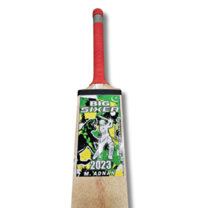 Big Sixer Player Edition Cricket Bat (2024 Model) YELLOW