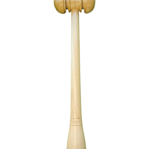 Premium Wooden Cricket Bat Mallet & Grip Applicator Detachable Handle and Dual-Function Design