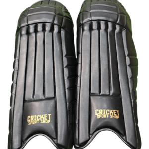 Cricket Sport Shop Premium Black Batting Pads Lightweight Protection for Tape & Hard Ball Cricket