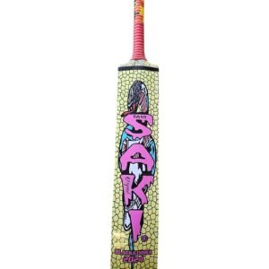 SAKI Black Cobra 2024 Coconut Cricket Bat - Fierce Design, Powerful Performance
