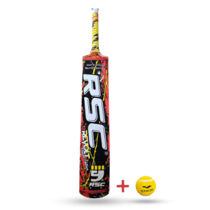 RSC Revolt Playerâ€™s Edition Coconut Wood Tape Ball Bat Power Hitting Bat