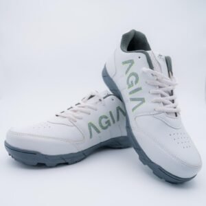 Shoes - Cricket Shoes for Kids / Youth / Men - Grey - White