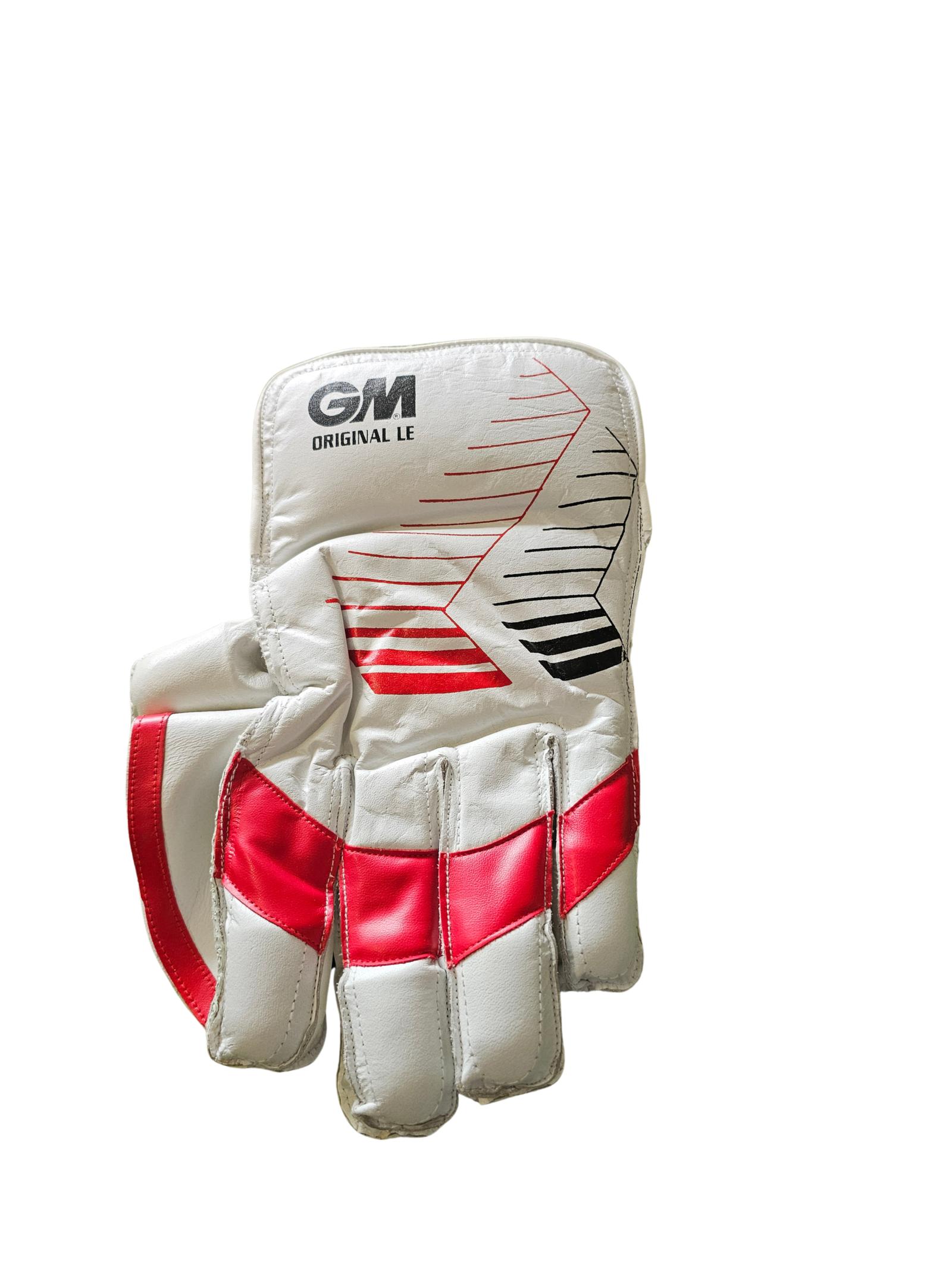 GM Original LE Wicketkeeping Gloves (Red/White) – Cricket Sports Shop